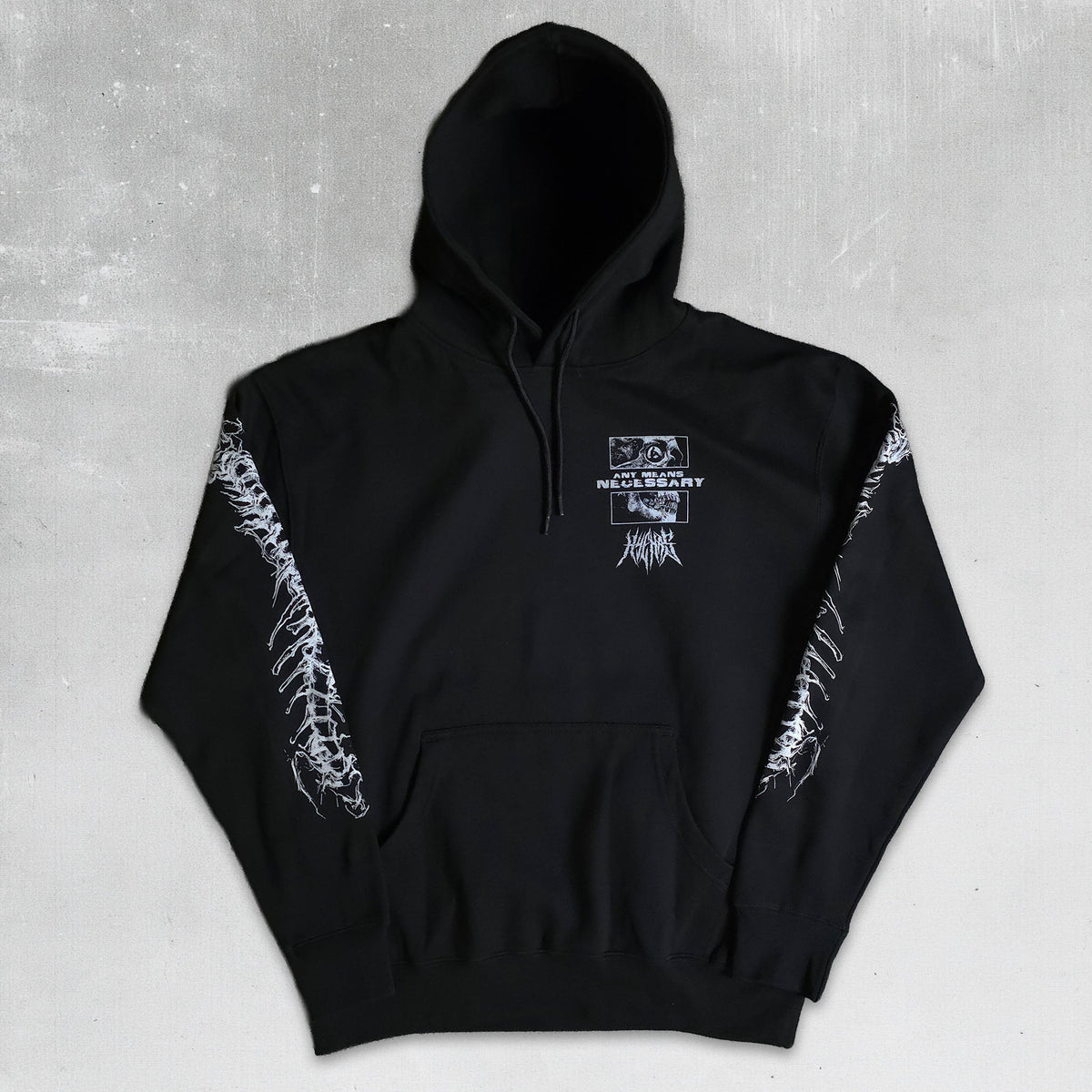 Are We Even Alive Pullover Hoodie Black
