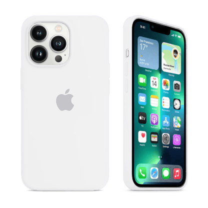 iPhone Silicone Case (White)