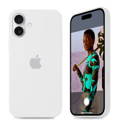 iPhone Silicone Case (White)